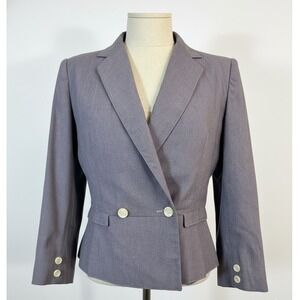 Light Gray Cropped Cardigan Blazer‎ Small